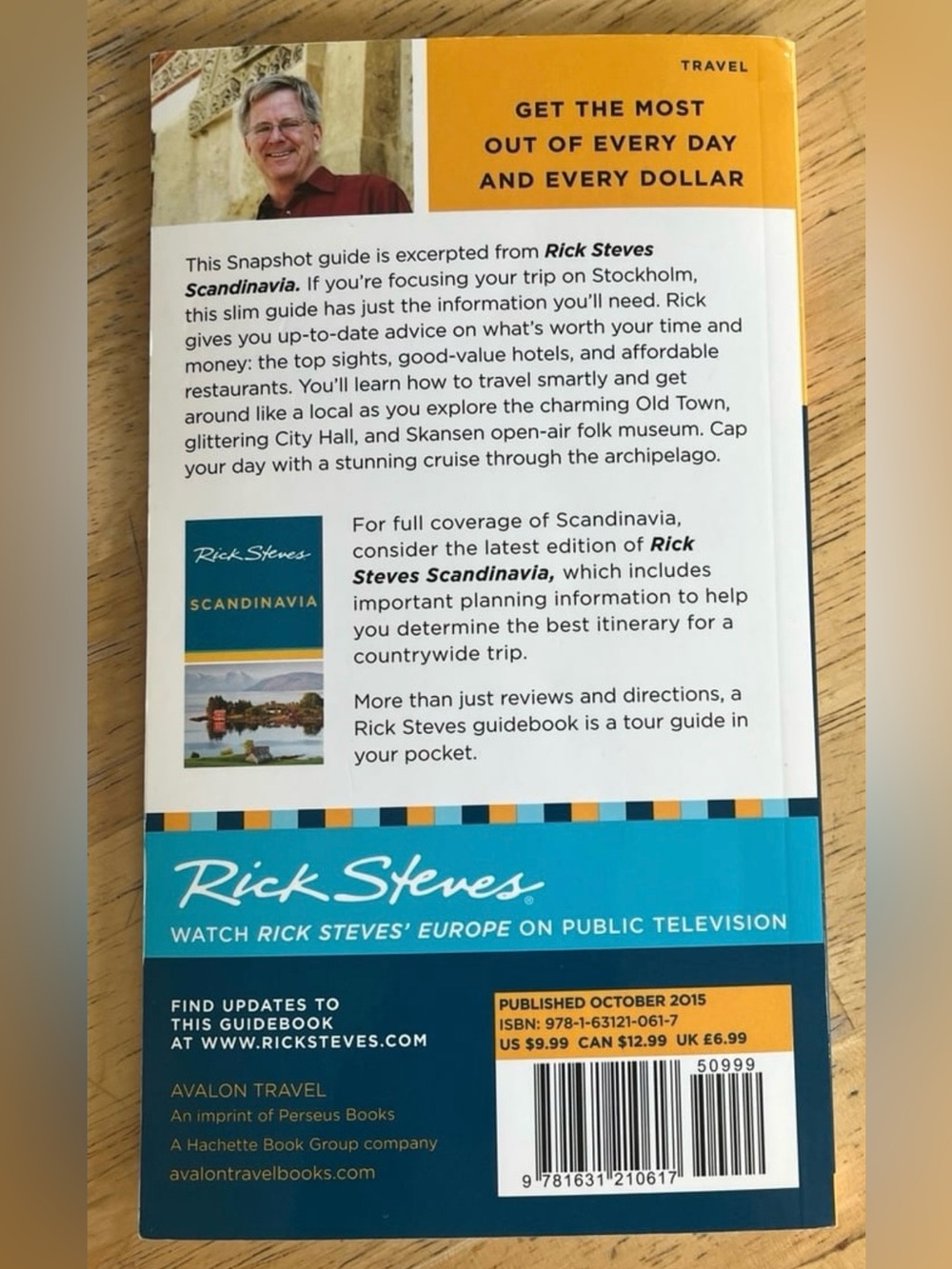 Rick Steves Snapshot Stockholm Guidebook - Teal & Navy - Picture 2 of 4